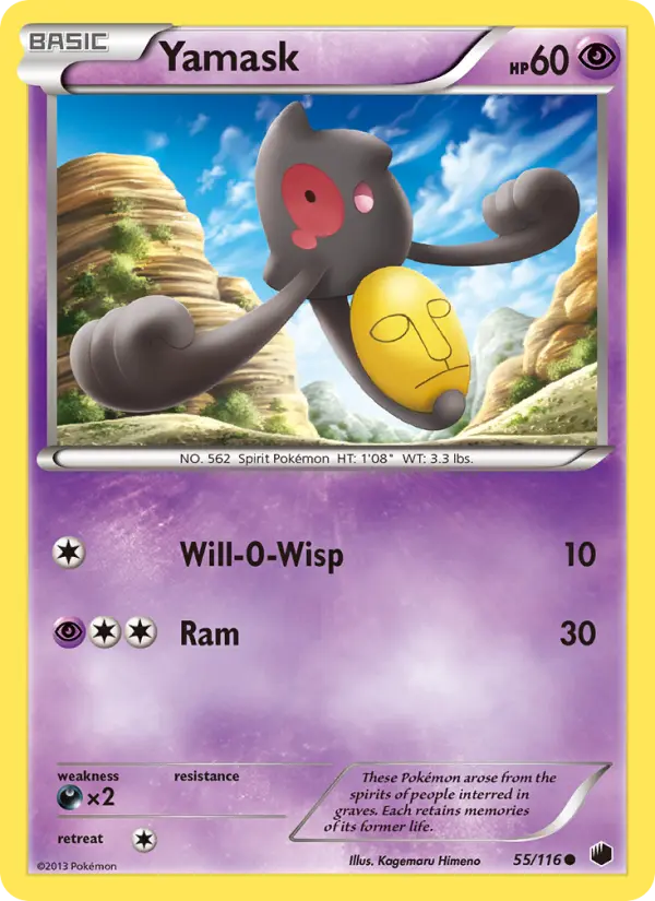 Yamask — Plasma Freeze card #55