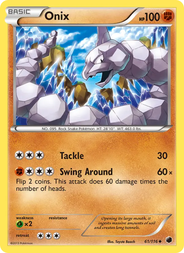 Onix — Plasma Freeze card #61