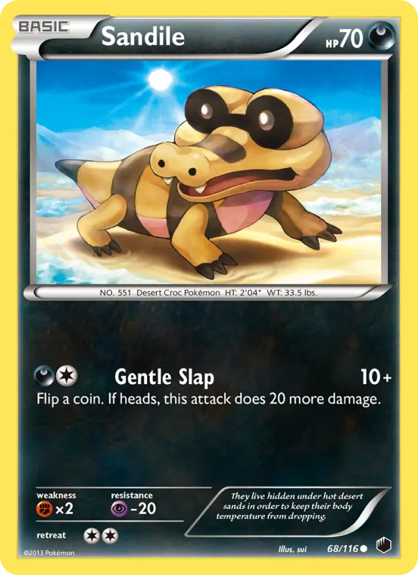 Sandile — Plasma Freeze card #68