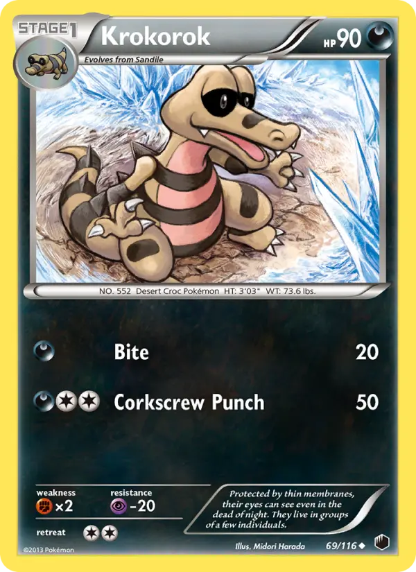 Krokorok — Plasma Freeze card #69