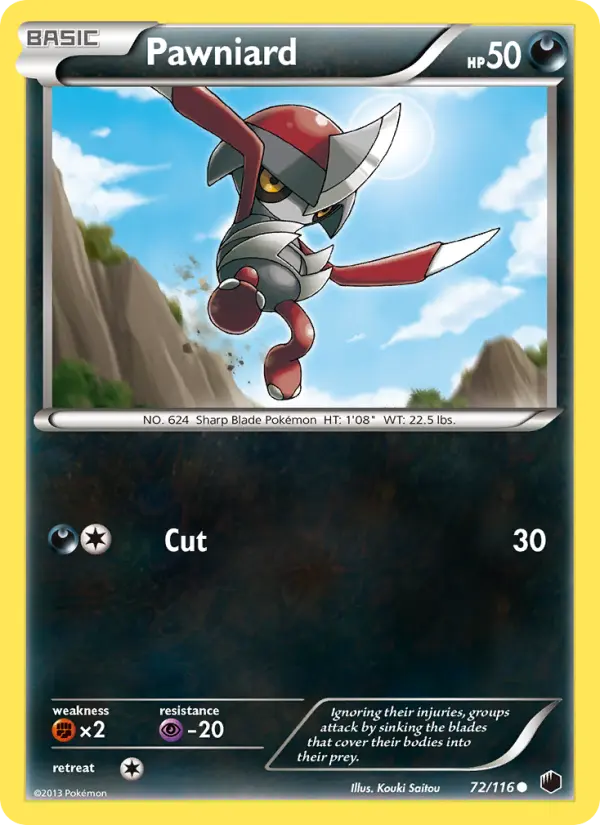 Pawniard — Plasma Freeze card #72