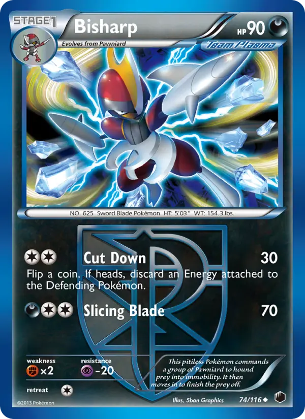 Bisharp — Plasma Freeze card #74