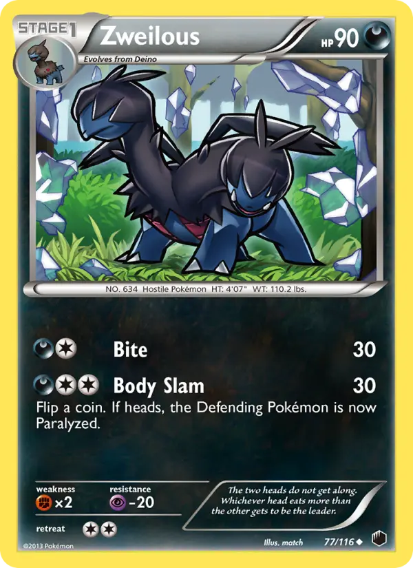 Zweilous — Plasma Freeze card #77