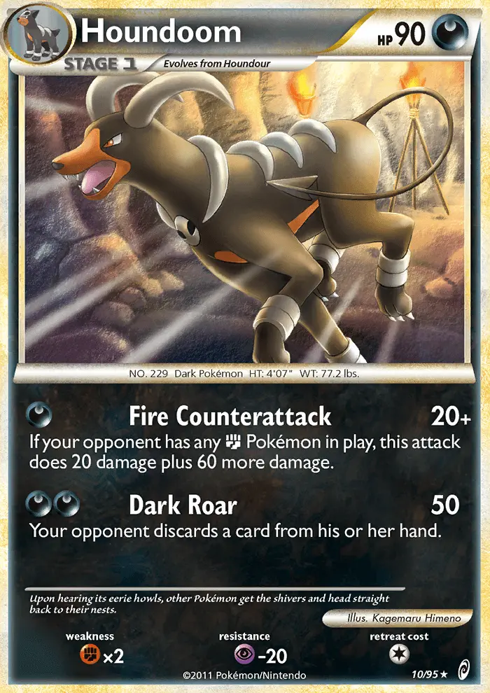 Houndoom — Call of Legends card #10
