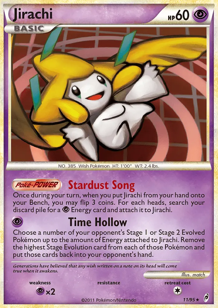 Jirachi — Call of Legends card #11