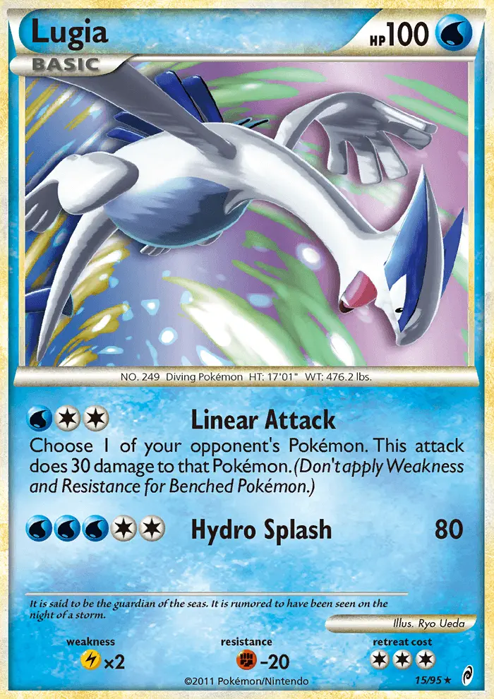 Lugia — Call of Legends card #15