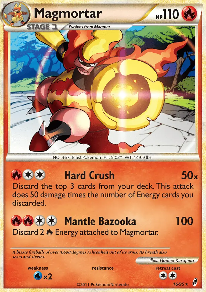 Magmortar — Call of Legends card #16