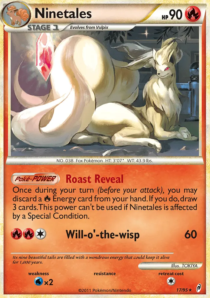 Ninetales — Call of Legends card #17