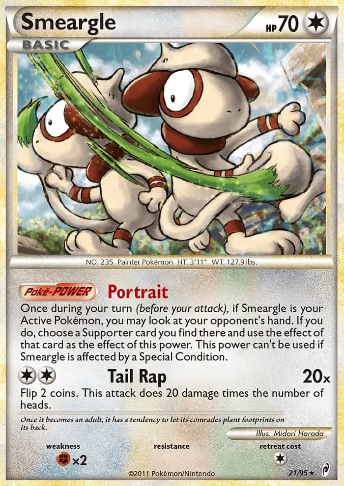 Smeargle — Call of Legends card #21