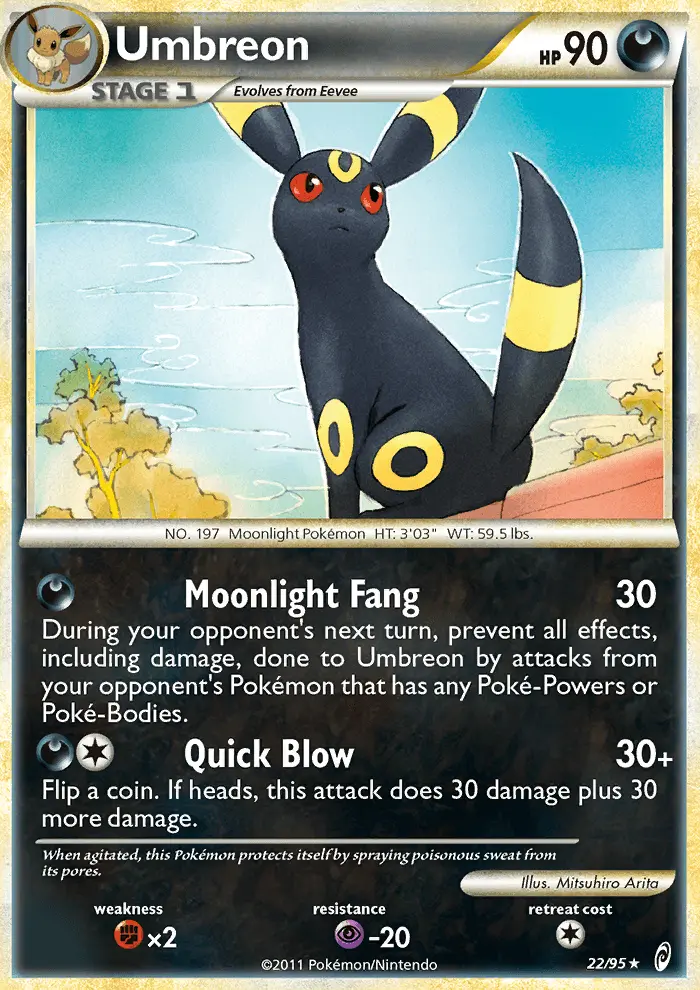 Umbreon — Call of Legends card #22
