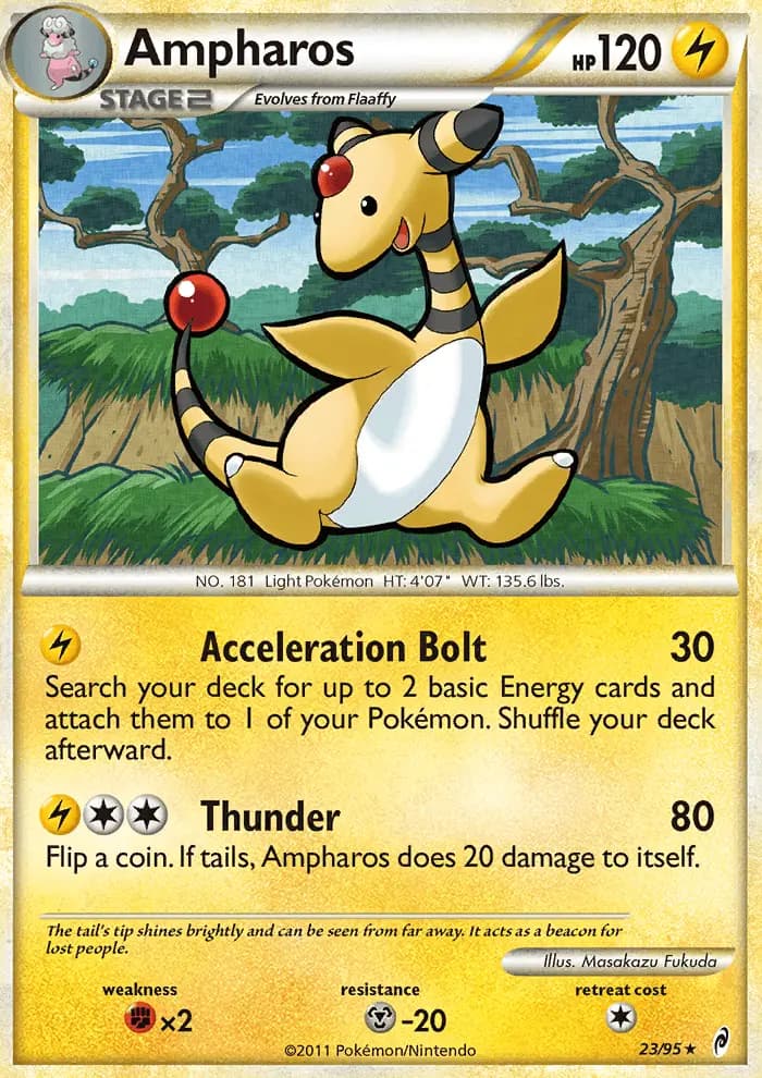 Ampharos — Call of Legends card #23