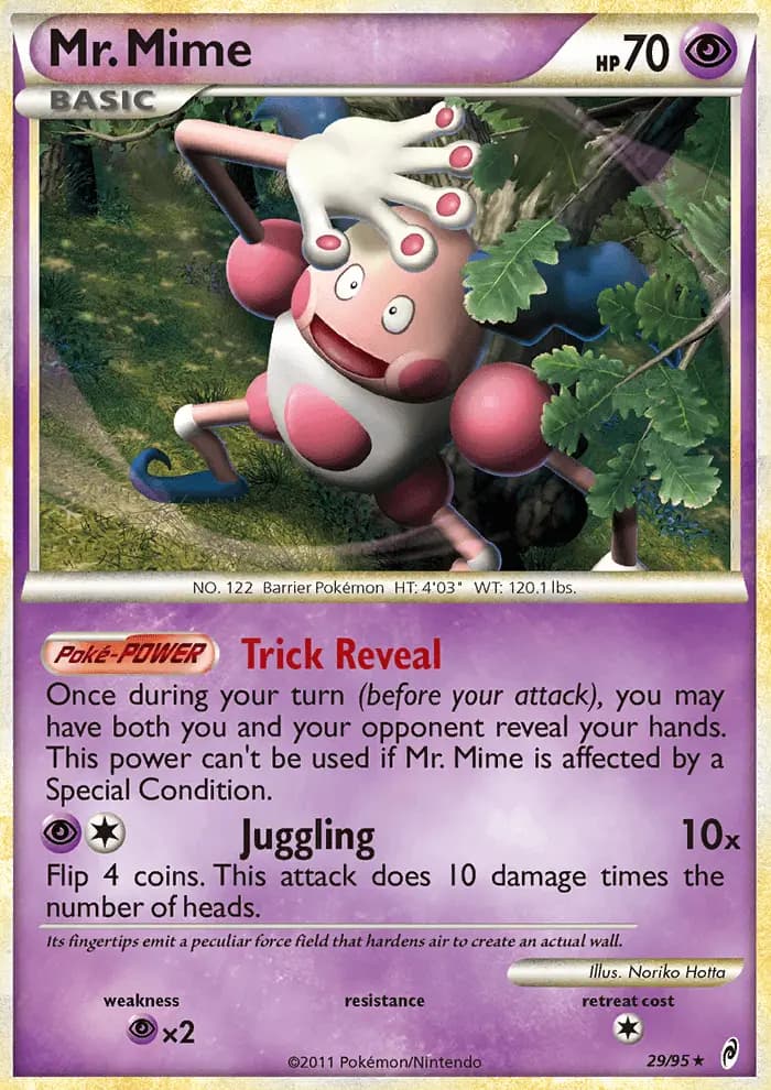 Mr. Mime — Call of Legends card #29