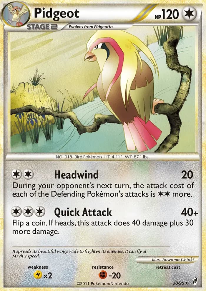 Pidgeot — Call of Legends card #30
