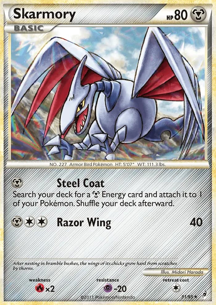 Skarmory — Call of Legends card #31