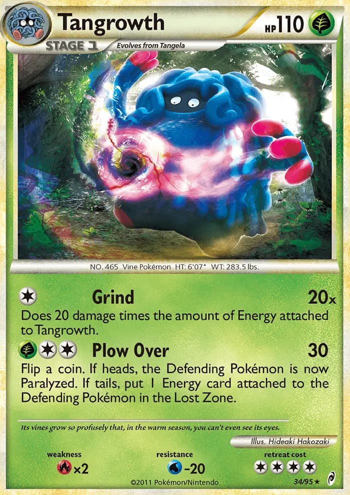 Tangrowth — Call of Legends card #34