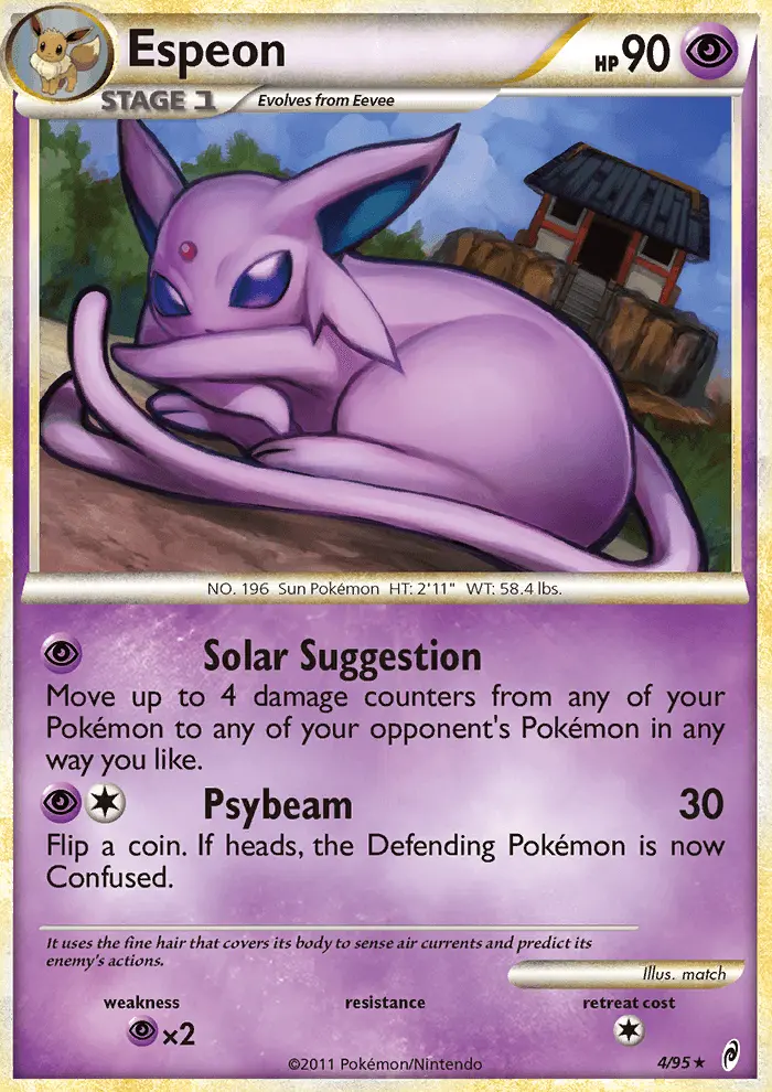 Espeon — Call of Legends card #4