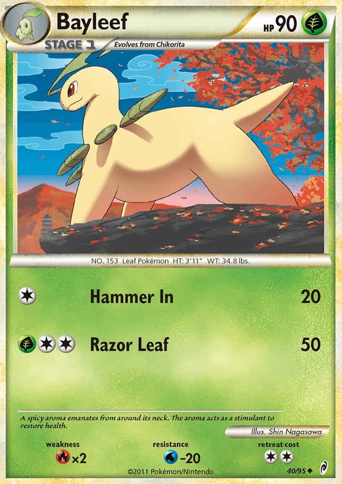 Bayleef — Call of Legends card #40