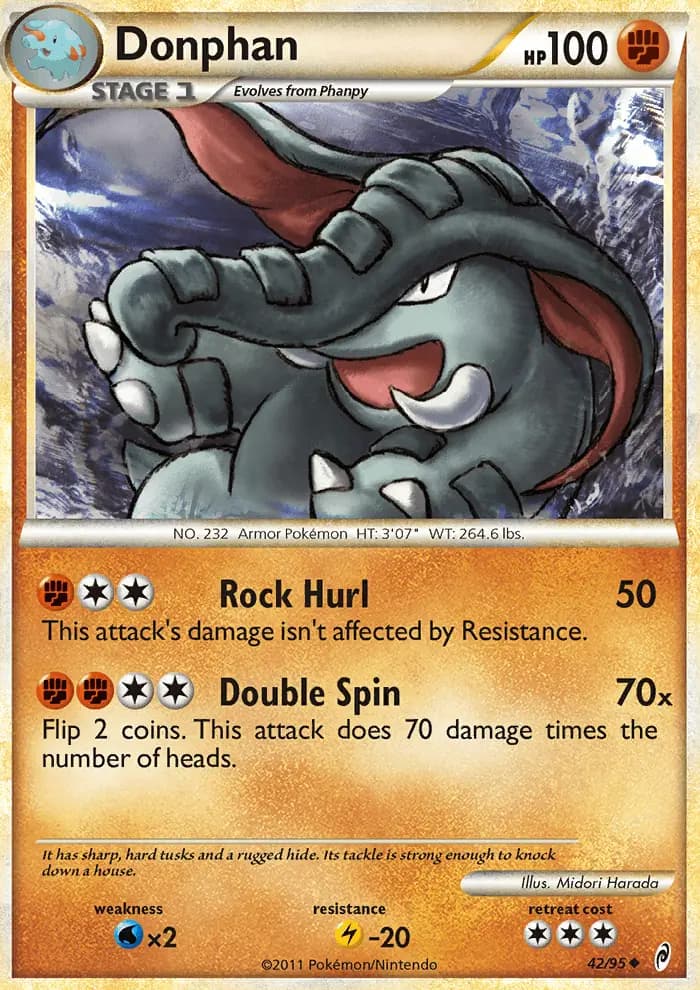Donphan — Call of Legends card #42