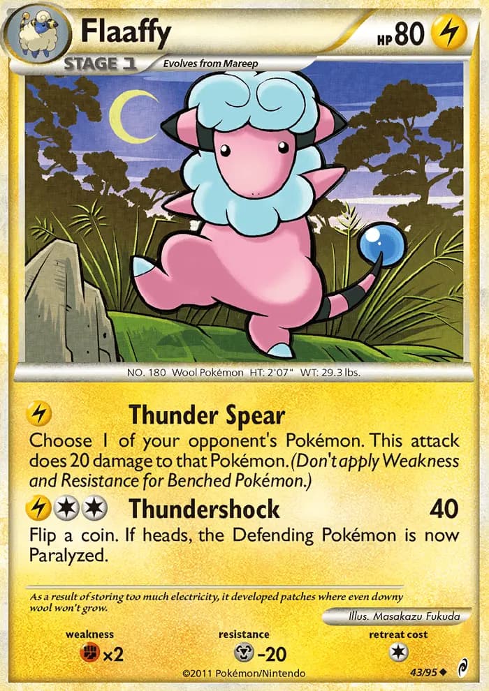 Flaaffy — Call of Legends card #43