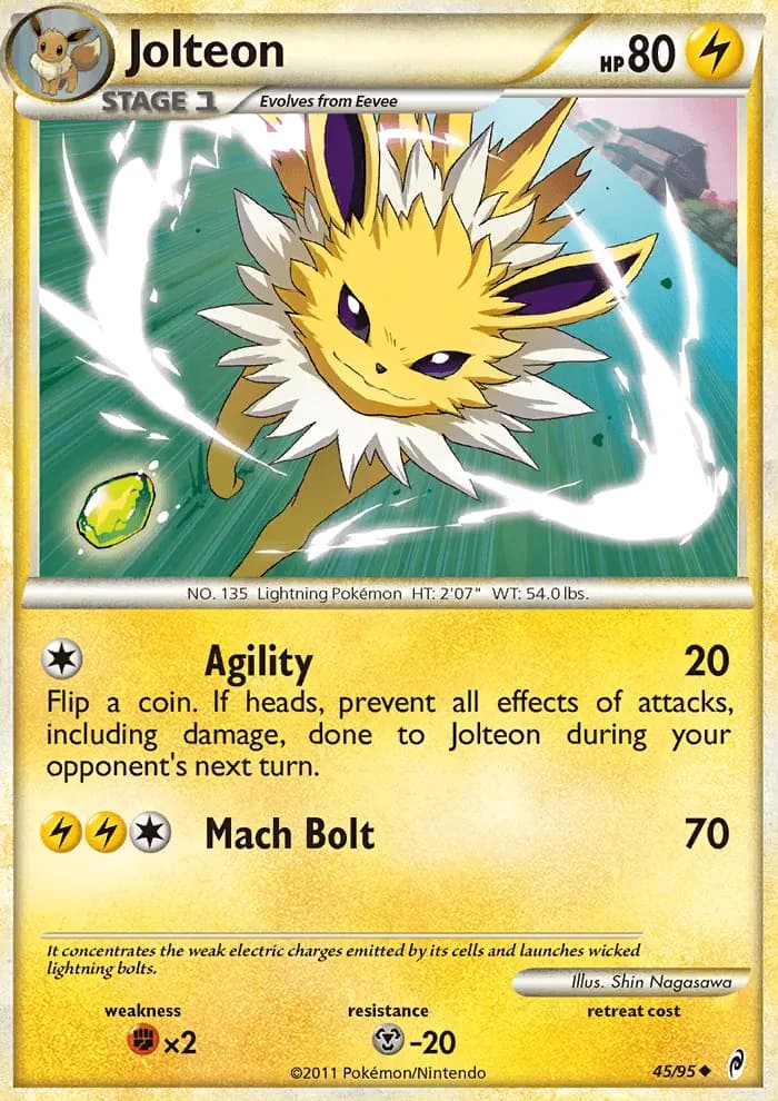 Jolteon — Call of Legends card #45