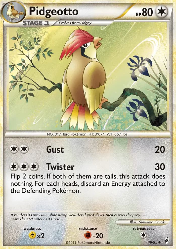Pidgeotto — Call of Legends card #48