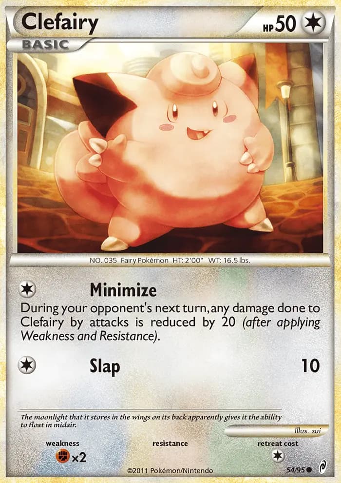 Clefairy — Call of Legends card #54