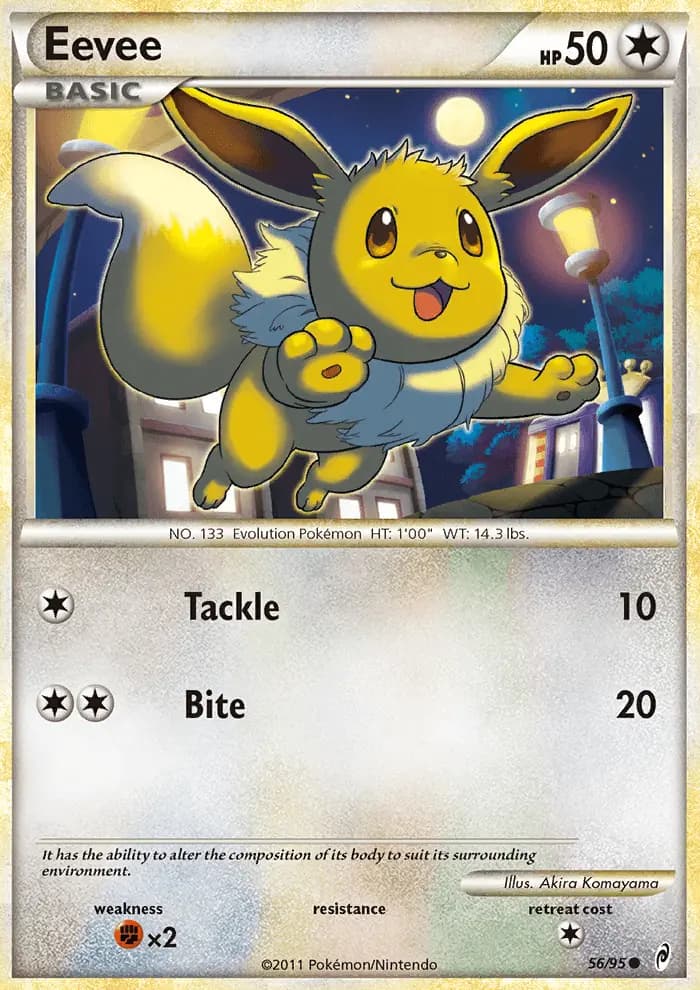 Eevee — Call of Legends card #56