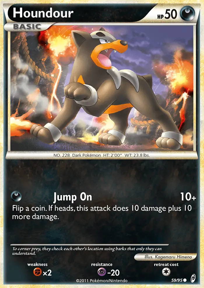 Houndour — Call of Legends card #59