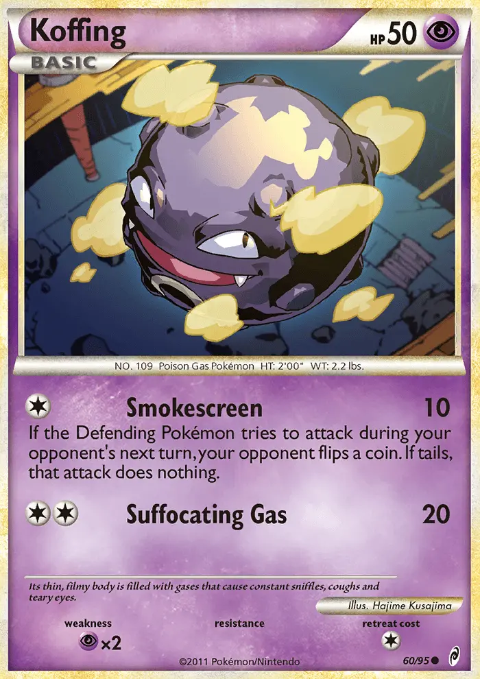 Koffing — Call of Legends card #60