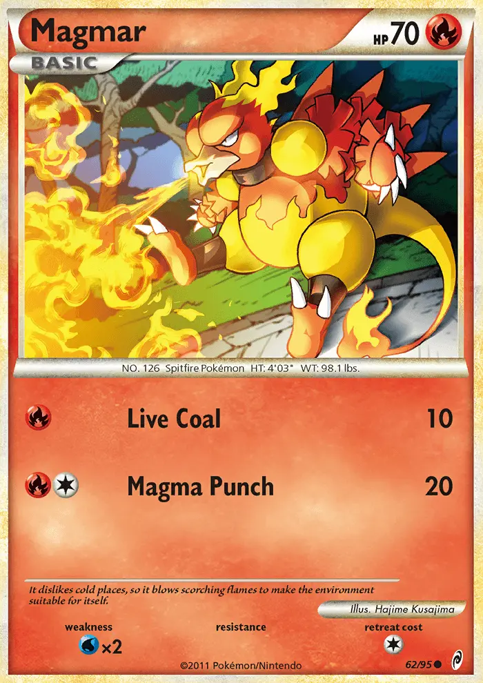 Magmar — Call of Legends card #62