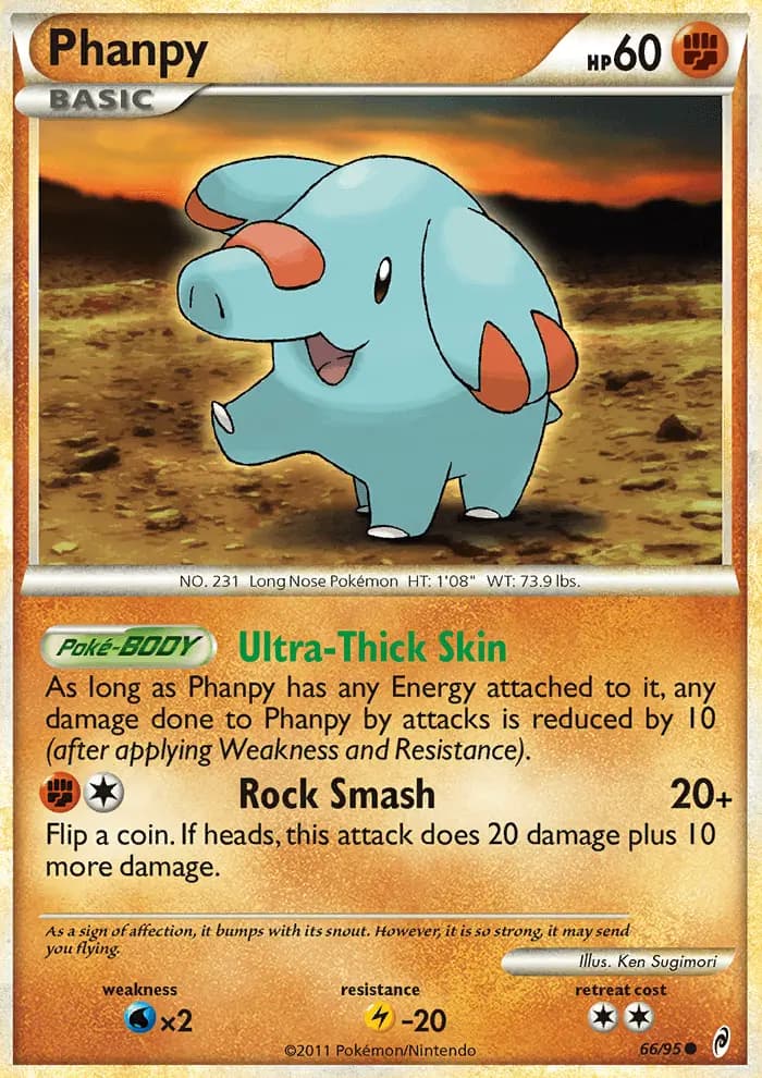 Phanpy — Call of Legends card #66