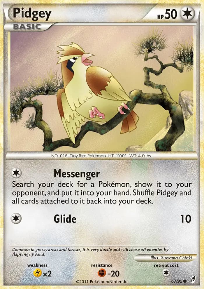 Pidgey — Call of Legends card #67