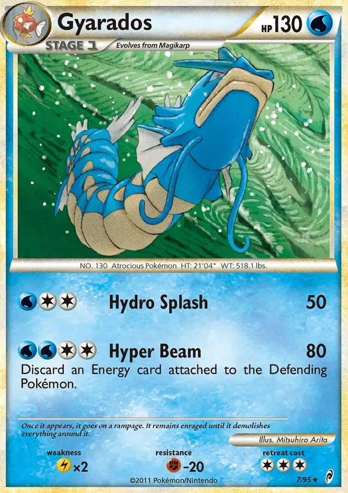 Gyarados — Call of Legends card #7