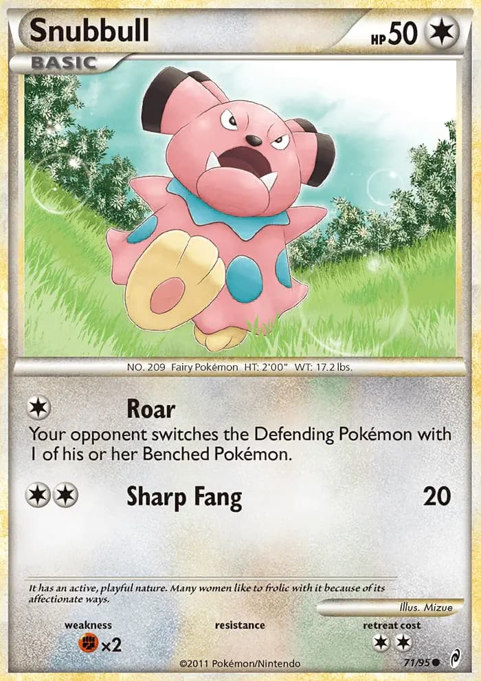 Snubbull — Call of Legends card #71