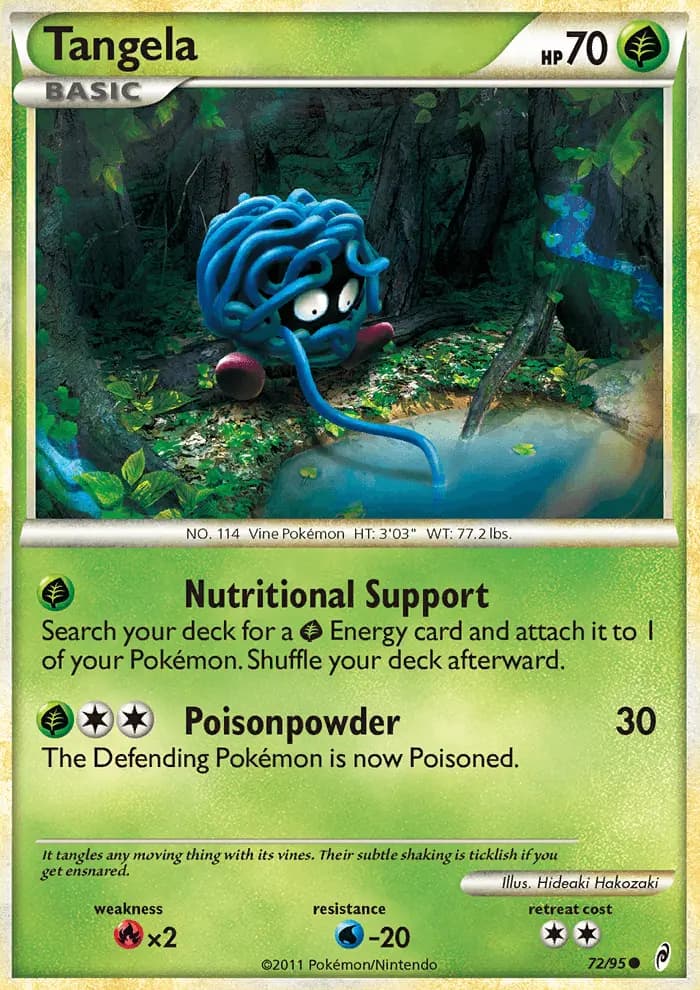 Tangela — Call of Legends card #72