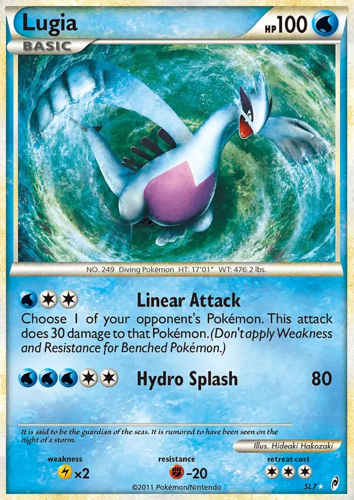 Lugia — Call of Legends card #SL7