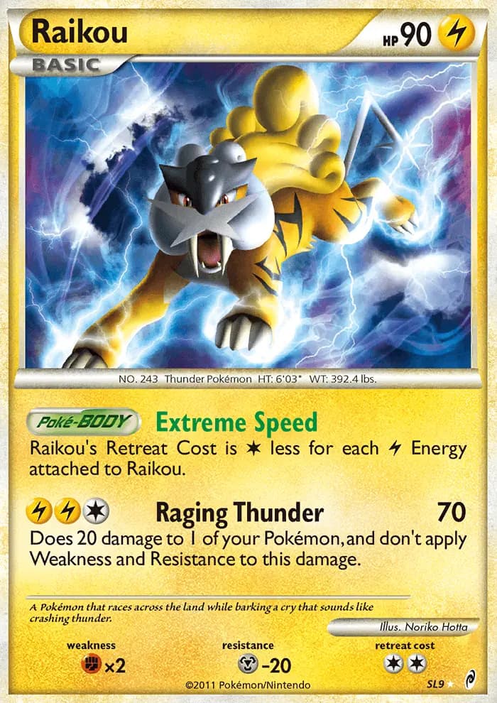 Raikou — Call of Legends card #SL9