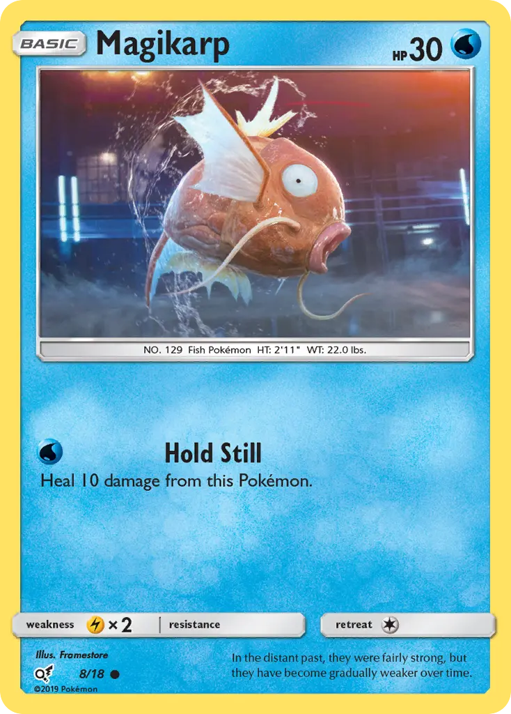 Magikarp — Detective Pikachu card #8