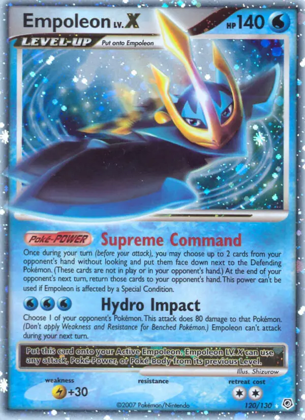 Empoleon — Diamond & Pearl card #120