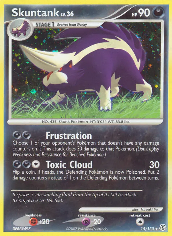Skuntank — Diamond & Pearl card #15