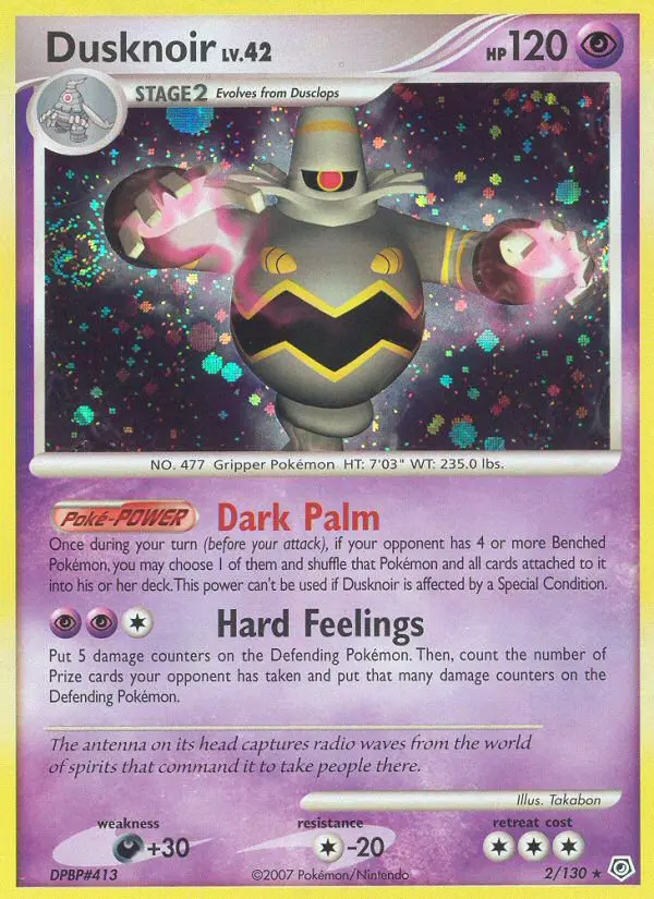 Dusknoir — Diamond & Pearl card #2