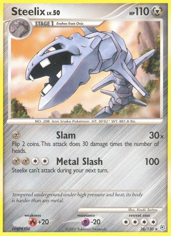Steelix — Diamond & Pearl card #38