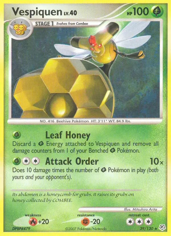 Vespiquen — Diamond & Pearl card #39