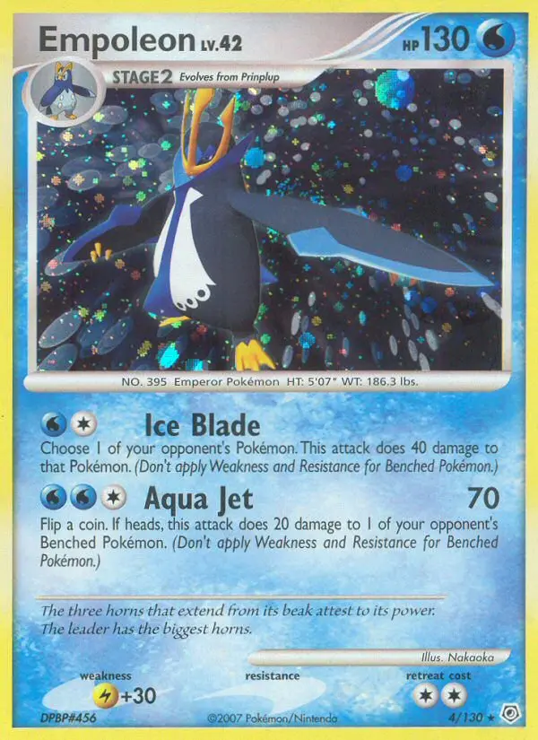 Empoleon — Diamond & Pearl card #4