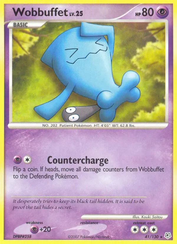 Wobbuffet — Diamond & Pearl card #41