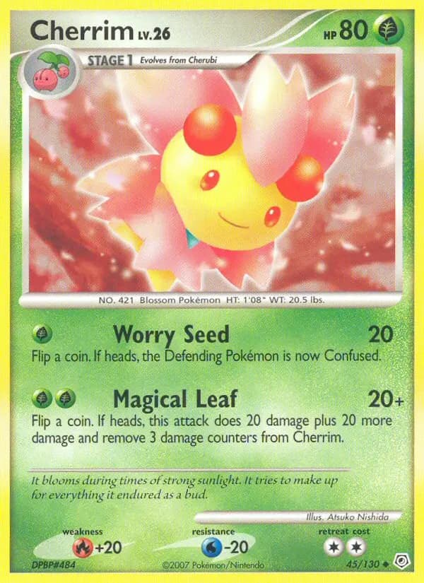 Cherrim — Diamond & Pearl card #45