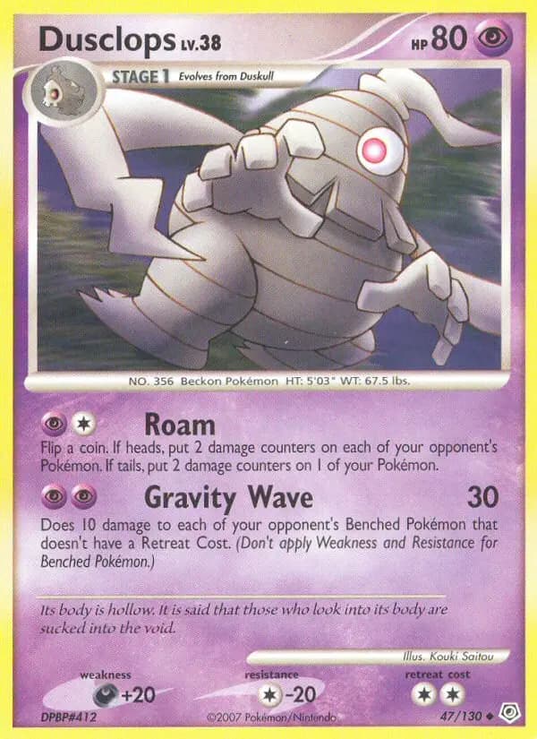 Dusclops — Diamond & Pearl card #47