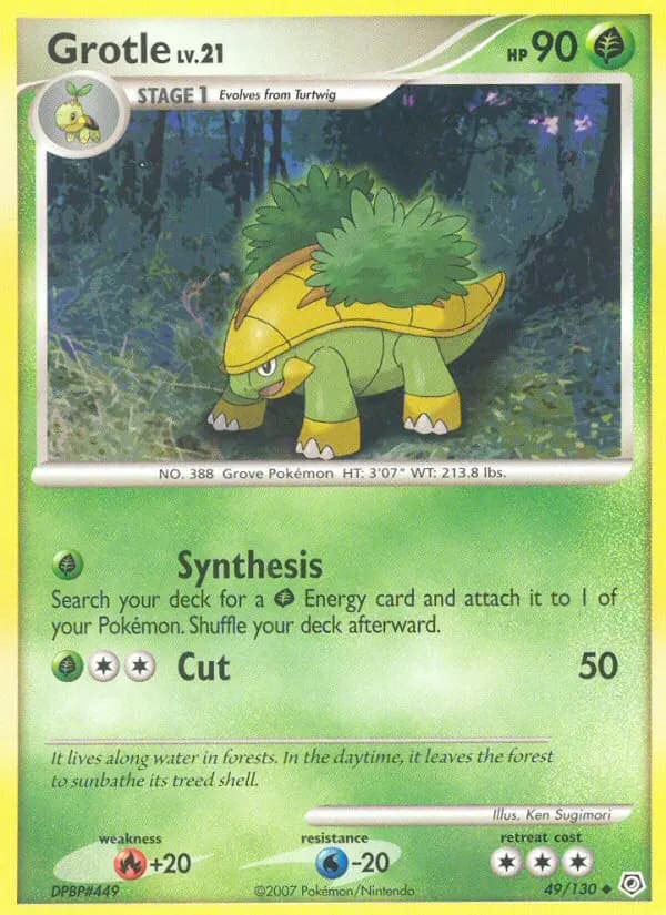 Grotle — Diamond & Pearl card #49