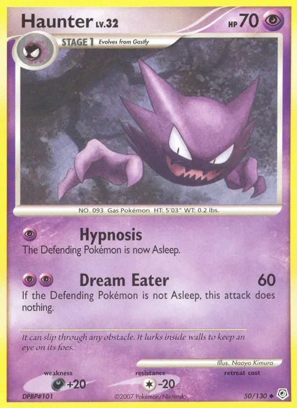 Haunter — Diamond & Pearl card #50