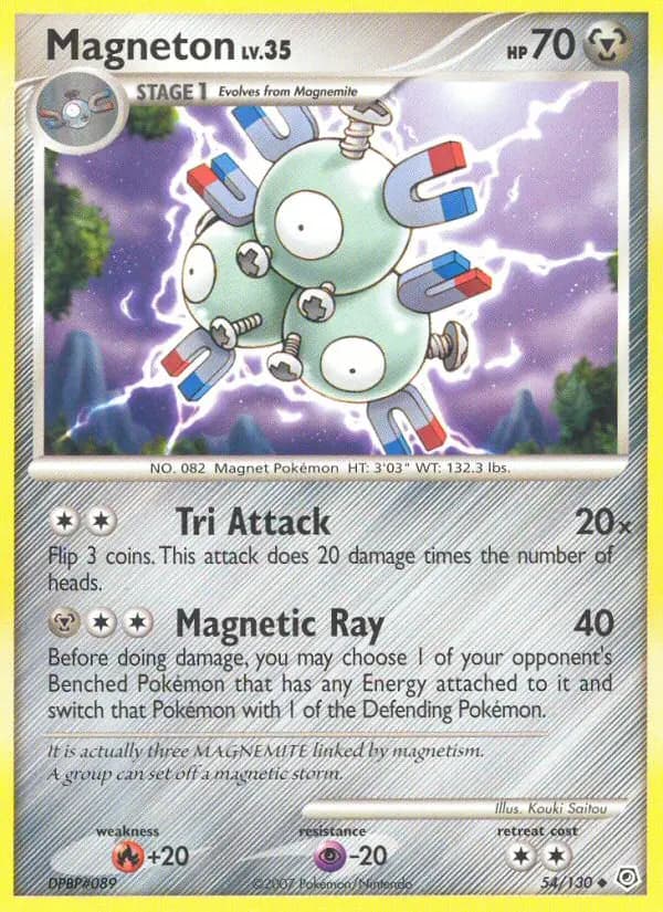 Magneton — Diamond & Pearl card #54
